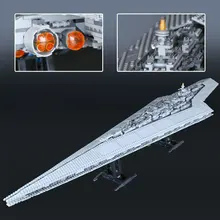3208pcs Blocks Toy Lepine 05028 Super Star Destroyer Wars Set Genuine Model Building Brick for Children Compatible Legoe 10221