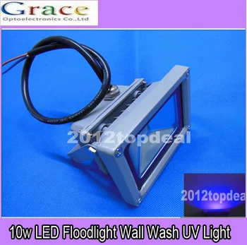 

10W High Power LED Floodlight Wall Wash UV Light 365nm 385nm 395nm 420nm12V; 85-265V
