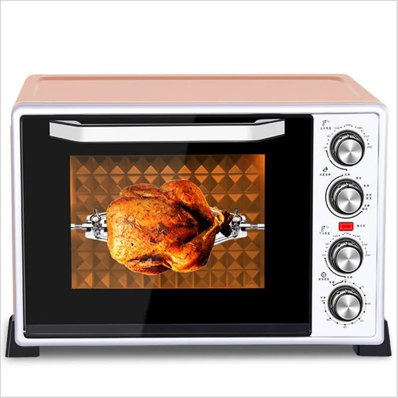 

220V 40L 1500W Multifunctional Electric Oven Making Bread Pizza Household Cookies Baking Machine Big Capacity EU/AU/UK Plug