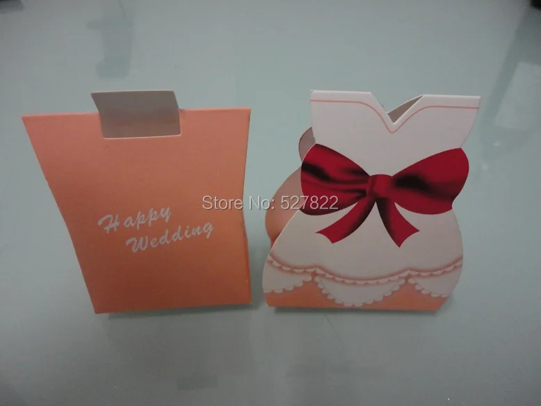 200pcs Bride and Groom Wedding Favor Boxes gift box candy box 3