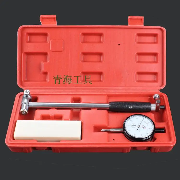 

50-160mm Dial Bore Gauge Center Ring Dial Indicator Micrometer Vertical Analog Pointer Display Woodwork Gauges Measuring Tools