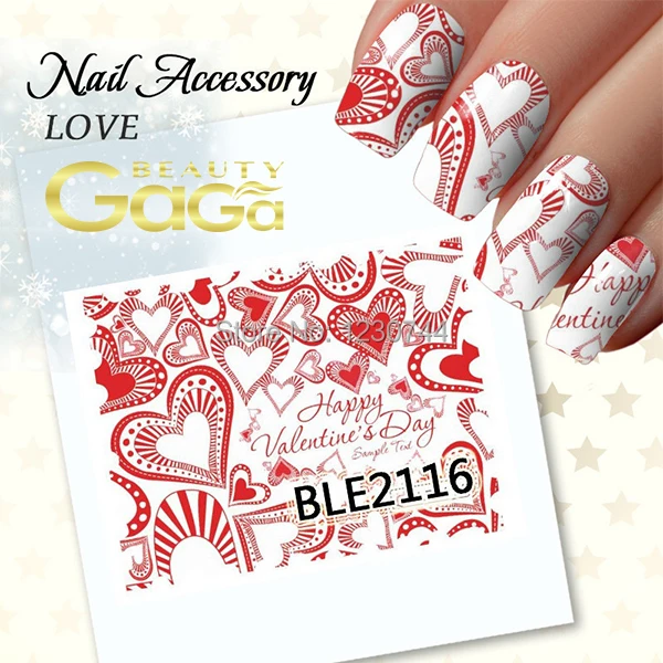 Get Valentine Nail Stickers Aliexpress Alibaba 24 Designs Valentines Red Lips 3d Nail Art Stickers Decals For Tips Decoration 2016 New