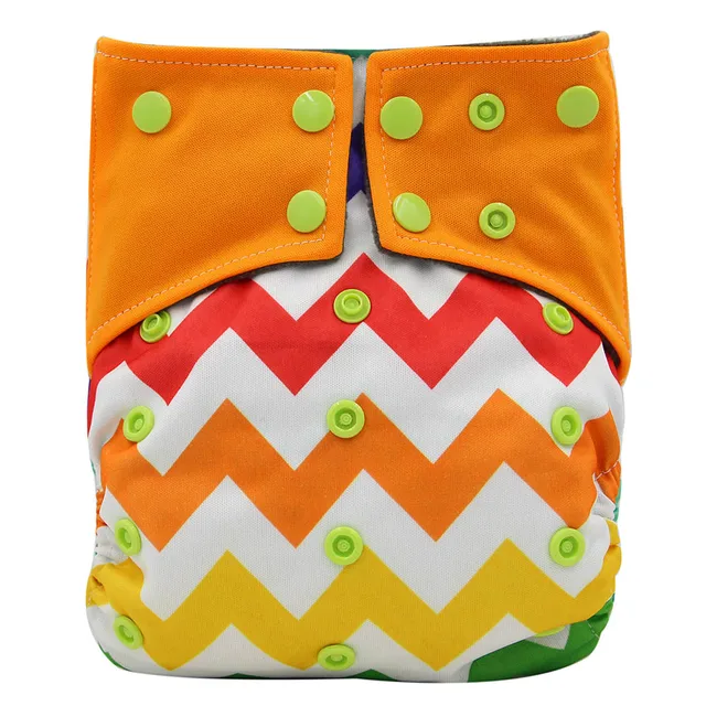 Ohbabyka Double Gussets Diapers Baby Nappies All in two AI2 Cloth