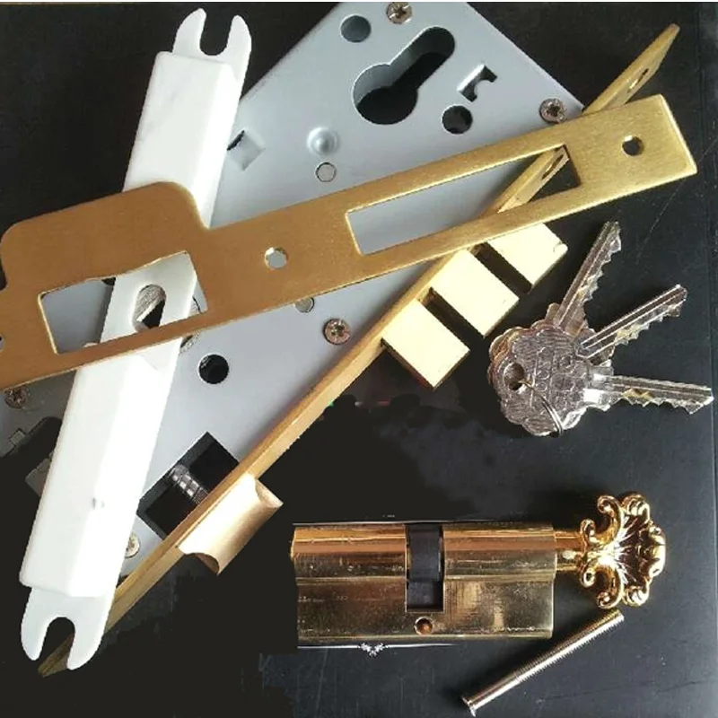 Дверная ручка из цинкового сплава золотого цвета высокое качество 20 лет|door handle|zinc