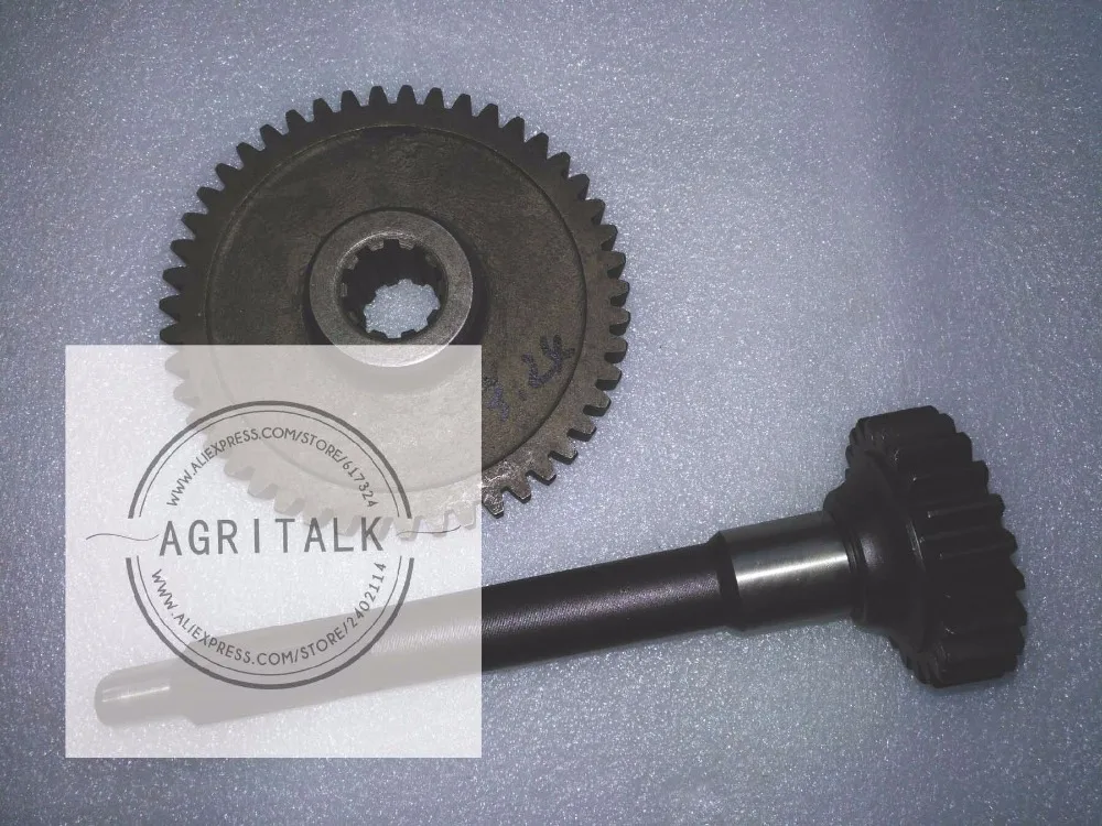 

DFH180 tractor parts, the gear with shaft (the new designed gear with shaft to replace the gear 15.37.103), pat number:15.37.103