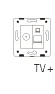 Производство Livolo, база Socket/Outlet/Plug для DIY продукта, 2 банды компьютерная розетка VL-C7-2C-11