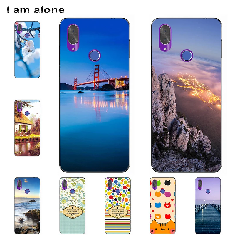 Чехлы для телефонов I am alone Cubot X19 5 93 дюймов мягкие TPU модные с рисунком милые