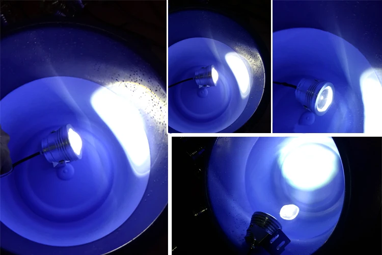 submersible pool lights High Quality Waterproof 10W RGB LED DC 12V Outdoor 16 Color Changing Flood Spot light Lamp Garden swimming pool lights underwater