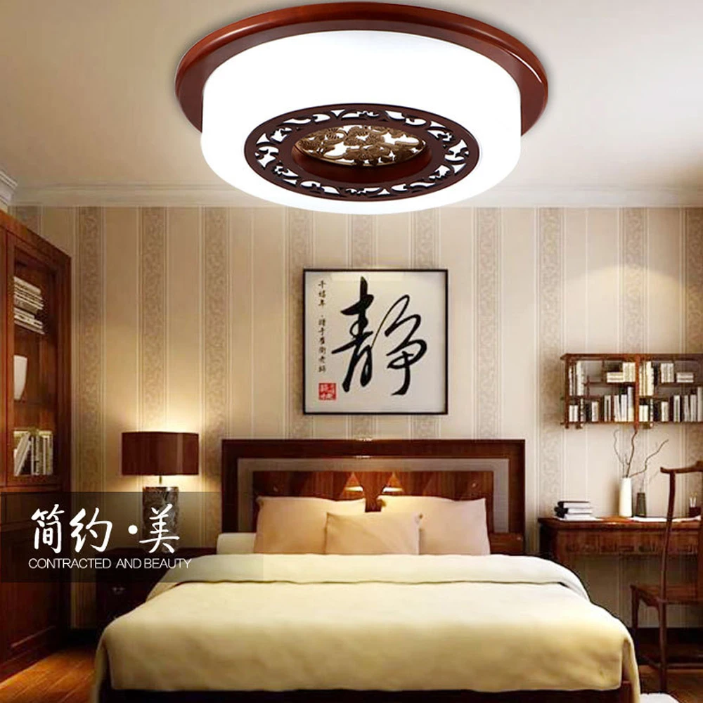 

LED Chinese Wooden Acrylic LED Lamp.LED Light.Ceiling Lights.LED Ceiling Light.Ceiling Lamp For Foyer Bedroom Dinning Room