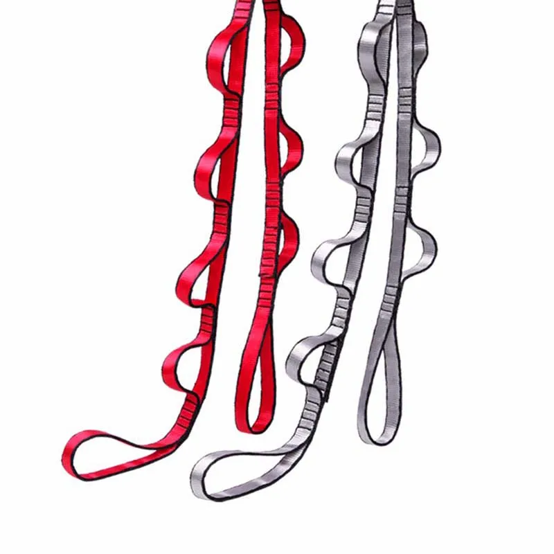 110 سنتيمتر أرجوحة اليوغا شنقا حزام حزام تسلق النايلون ديزي سلسلة حبل مع الحلقات تسلق الجبال Bandlet الرافعة تسلق التبعي 110 سنتيمتر أرجوحة اليوغا شنقا حزام حزام تسلق النايلون ديزي سلسلة حبل مع الحلقات تسلق الجبال Bandlet الرافعة تسلق التبعي