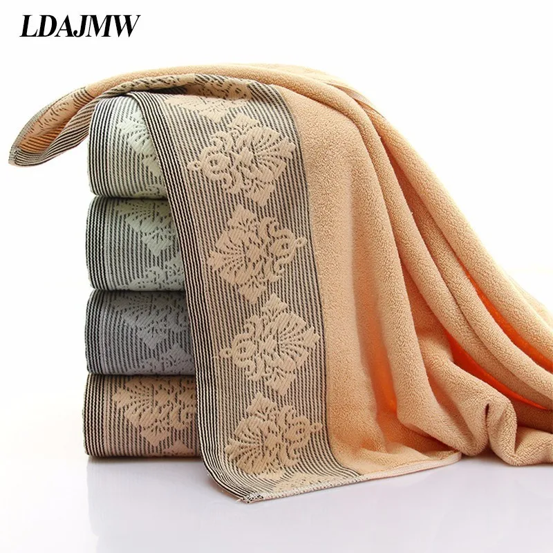 LDAJMW Брендовое банное полотенце из чистого хлопка 70*140 для взрослых плотное