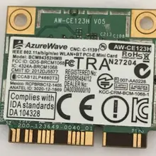 AzureWave BroadCom BCM4352 BCM94352HMB Половина мини PCIe PCI-express Беспроводной Wi-Fi WLAN Bluetooth 4,0 карта 802.11AC 867 МГц