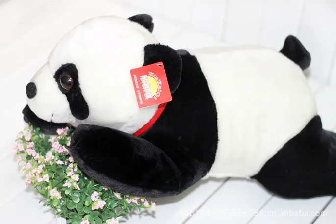 Большой 55 см склонный panda плюшевые игрушки мягкие подушки, День Святого Валентина, подарок на день рождения w5455