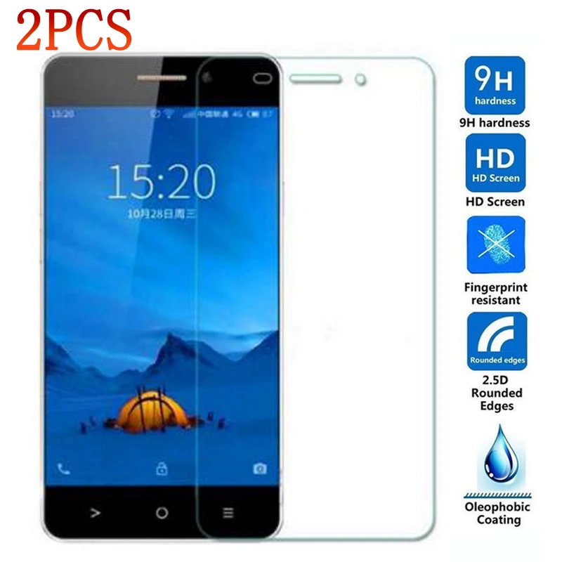 2 шт. закаленное стекло с полным клеем для высокой мощности экрана Five Evo защитная