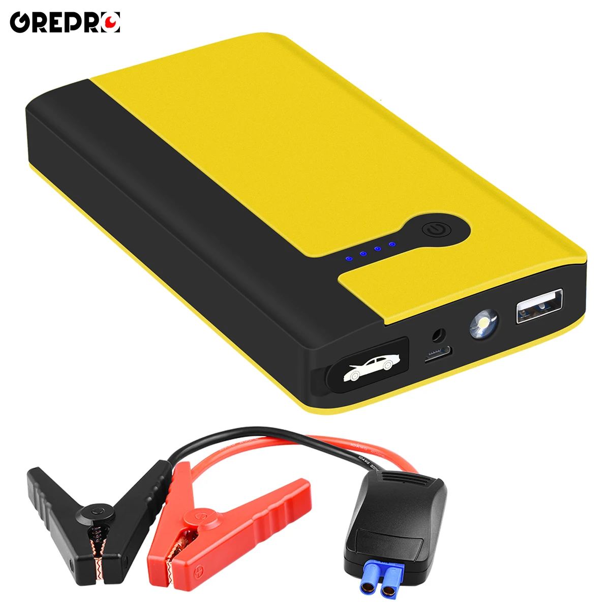 

Car Jump Starter 9000mAh 500A Vehicle Emergency Battery 12V Auto External Car Battery Multi-function Car Booster Power Bank