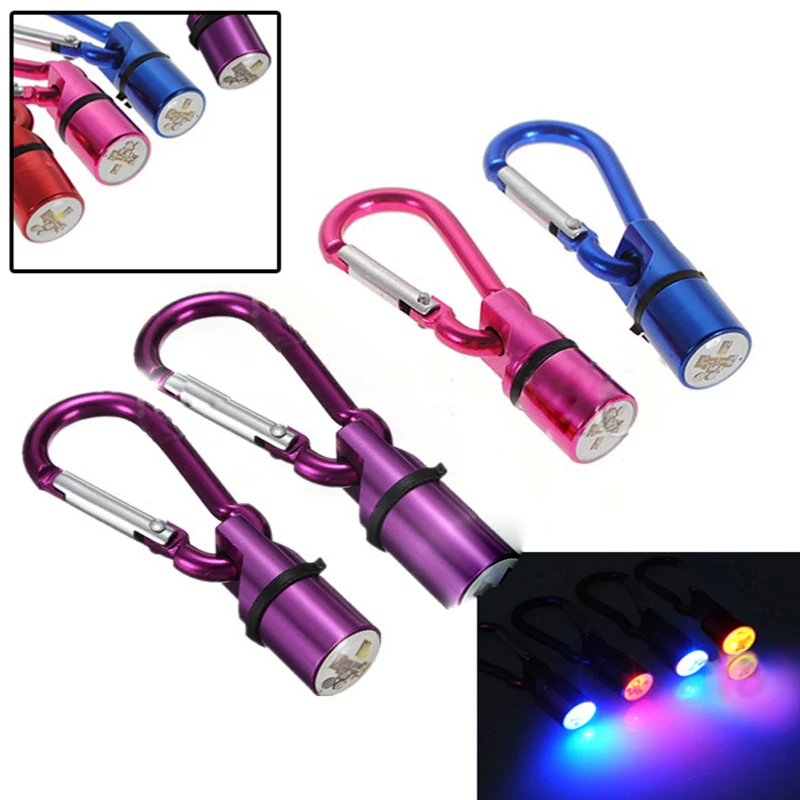 new Cool Flashing LED Collar Tag for Dog Cat Pet Aluminum Waterproof