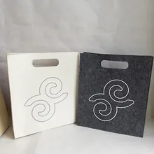 Оптовые продажи, 500 шт./лот, 35x30x8 см, на заказ, войлочные хозяйственные сумки с вашим логотипом, Упаковочная Сумка для одежды, Подарочная одежда и кошелек