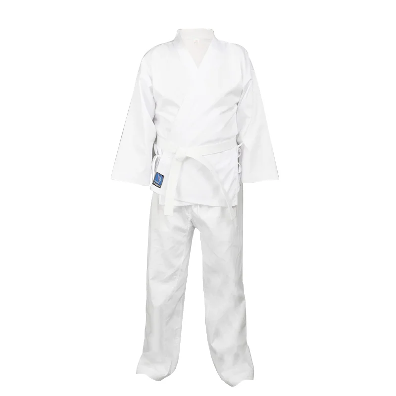 White Century Martial Arts Karate Uniform with Belt Light Weight
