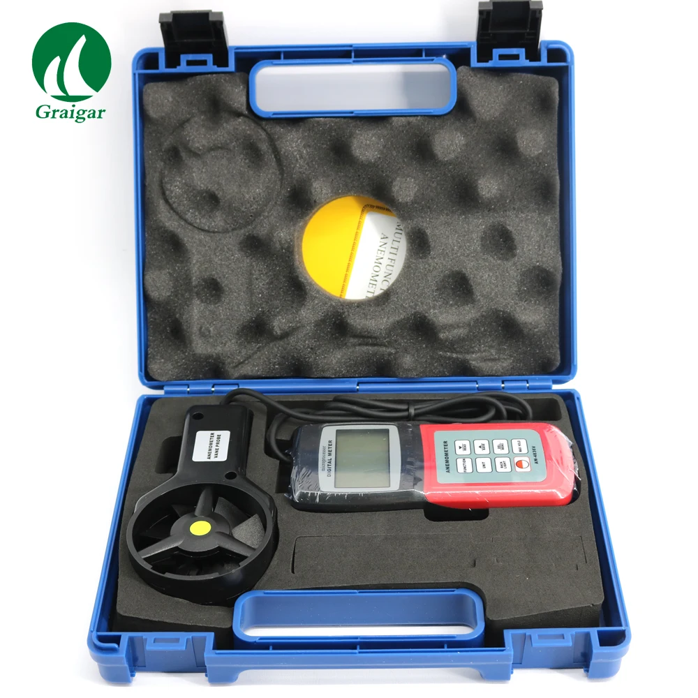

Multifunctional Anemometer AM-4836V the measurement unit can be selected according to different requirements