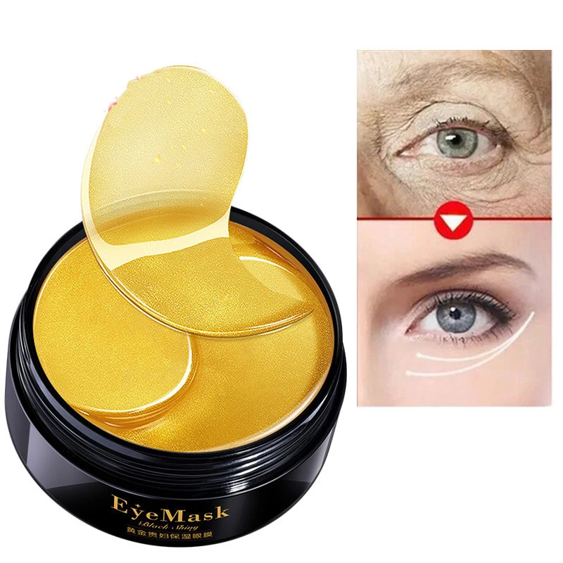

Moisturizing Gold Mask Crystal Collagen Eye Concealer for Eye Care Mask Dark Circles Removal Eyelid Patch Anti-Wrinkle