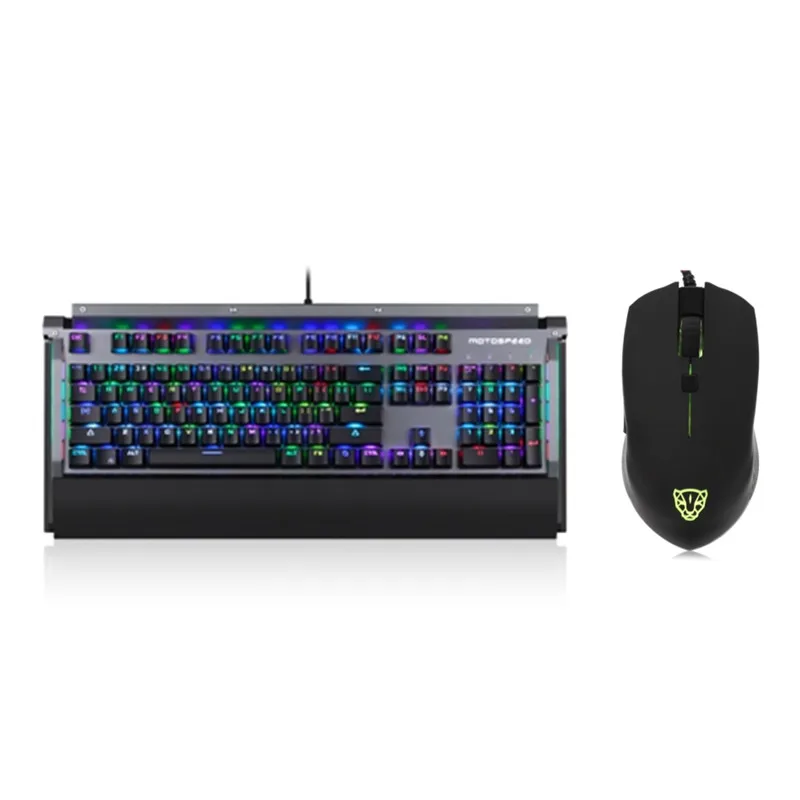 

Motospeed CK98 RGB Mechanical Keyboard For Gaming Kailh BOX Switch Keyboard And Mouse Set
