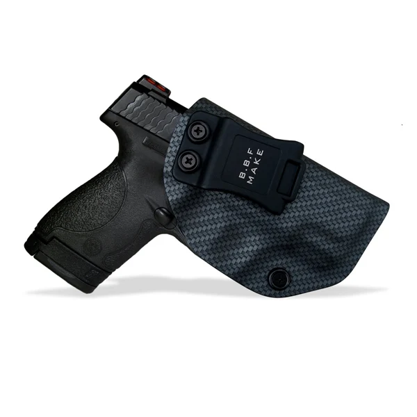 IWB/OWB кобура из углеродного волокна KYDEX Подходит для: M& P Shield 9 мм/. 40 s& w кобуры для пистолета Внутри Скрытого Ношения чехол для пистолета аксессуары - Цвет: MP9 For Right