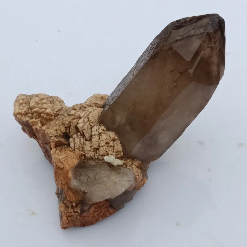 

DHXYZB 100g natural citrine brown Quartz feldspar crystals wands raw stones points tower rock mineral Specimen reiki healing