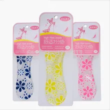 30 пар гель с цветочным принтом силиконовый сифон стельки для обуви Женская эластичная Подушка на высоком каблуке Защита ног стельки