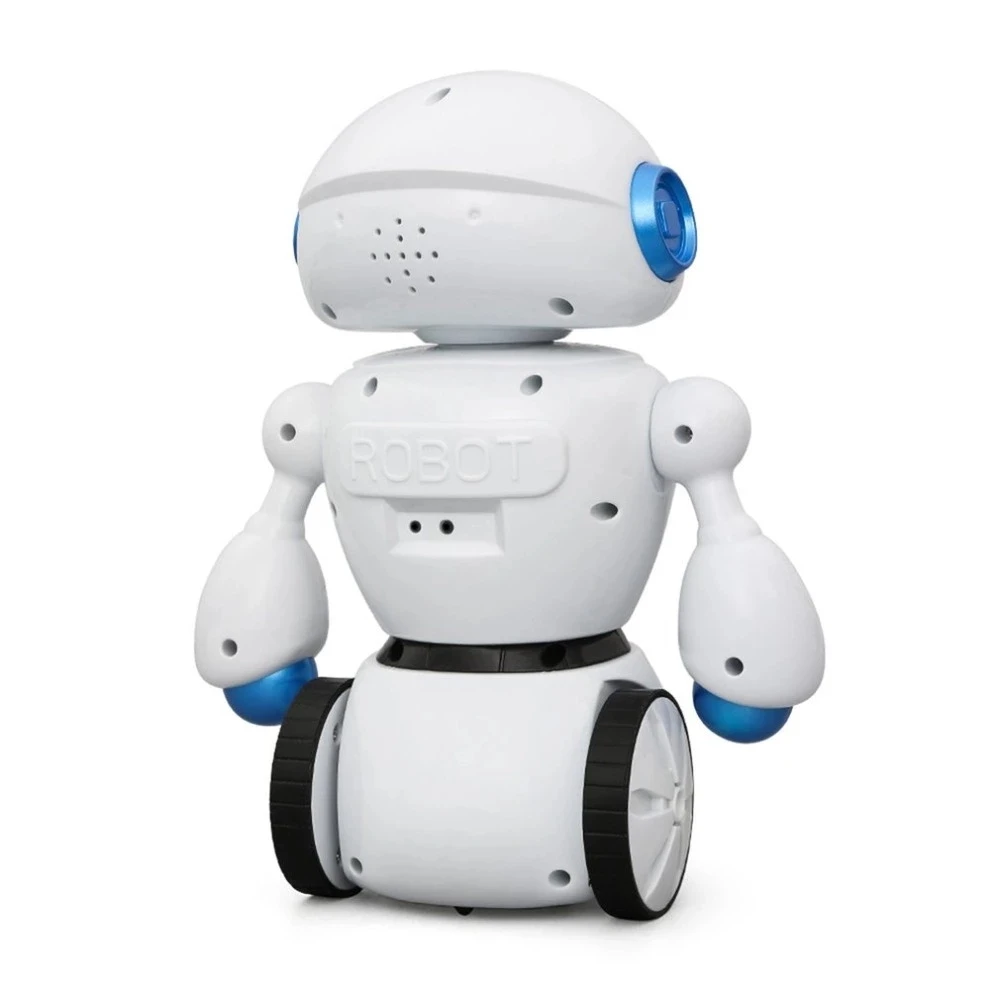 

Intelligent Cady Wigi JJRC R6 Remote Control Programmable Dancing USB RC Robot Early Educational Toy for Kids