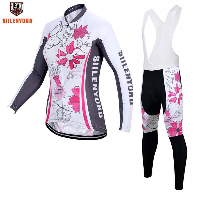 

SIILENYOND Jinny Winter Women Super Warm Cycling Jerseys/Top Quality Mountian Bicycle Sportswear/Thermal Fleece Cycling Clothing
