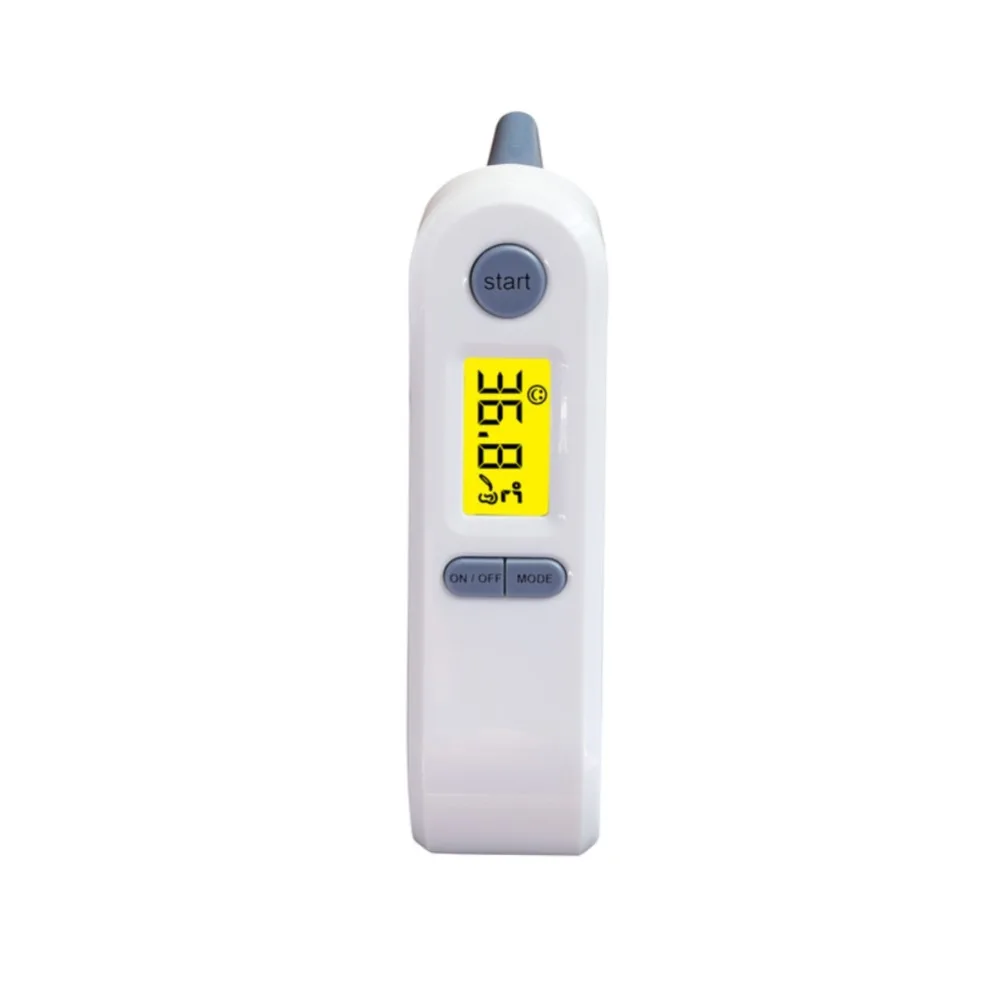 

Digital LCD Ear Forehead Infrared IR Thermometer Portable Non-contact Temperature Intelligent Alarm for Baby and Adult New