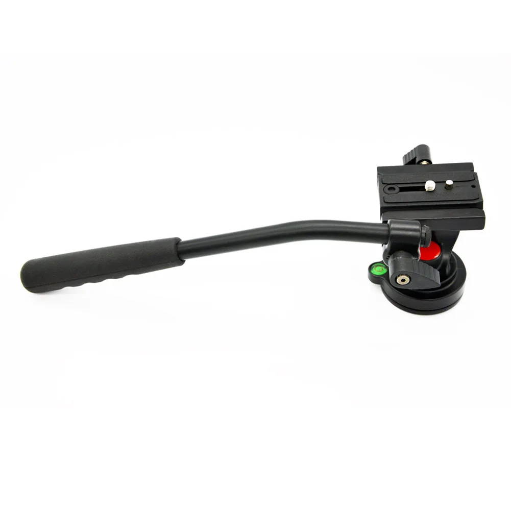 

Fluid Head Max 5KG with 1/4 Quick Rlease Plate Video DSLR Camcorder Fluid Tripod Head Drag slider for Monopod DSLR Camera