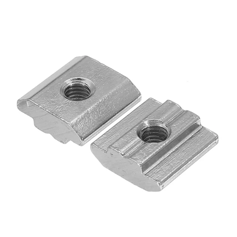 

50pcs M5 T Sliding Nut Carbon Steel Zin Plated T Sliding Nut for 3030 Aluminum Profile New