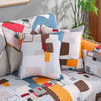 

100% Cotton European Style Sofa Cover Slip-resistant Elastic 4 Season Universal Couch Cover Stretch Slipcover Sofa Towel