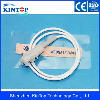 

10pcs/lot Compatible New Datex Ohmeda OXY-AF-10 OxyTip disposable spo2 sensor 8pin adult 0.9m for 3755,3800,3900