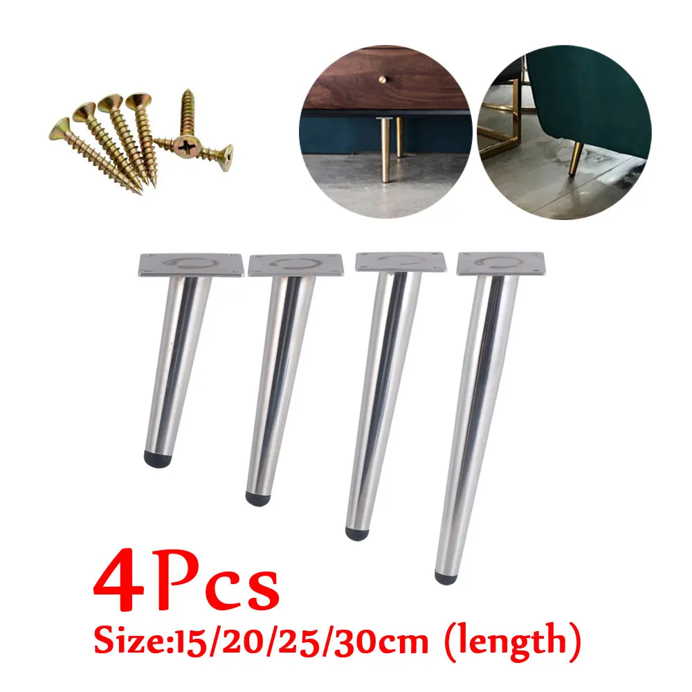 4Pcs-Stainless-Furniture-table-legs-Load-900KG-TV-Cabinet-Foot-Sofa-Leg-Hardware-Cabinet-feet-30CM