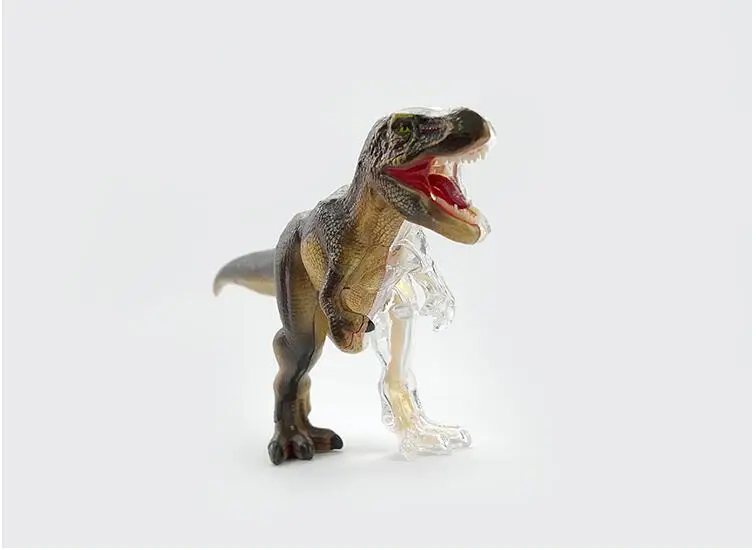 DIY игрушка головоломка собранная 4D T-REX динозавр анатомия модель полностью съемные органы тела 36 частей научная развивающая игрушка для ребенка