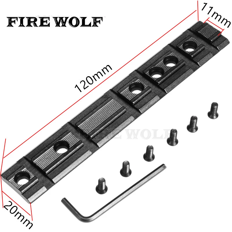 11 мм ласточкин хвост удлиняется до 20 мм Weaver Rail область адаптера основания крепление для прицела расширение Picatinny Weaver крепление