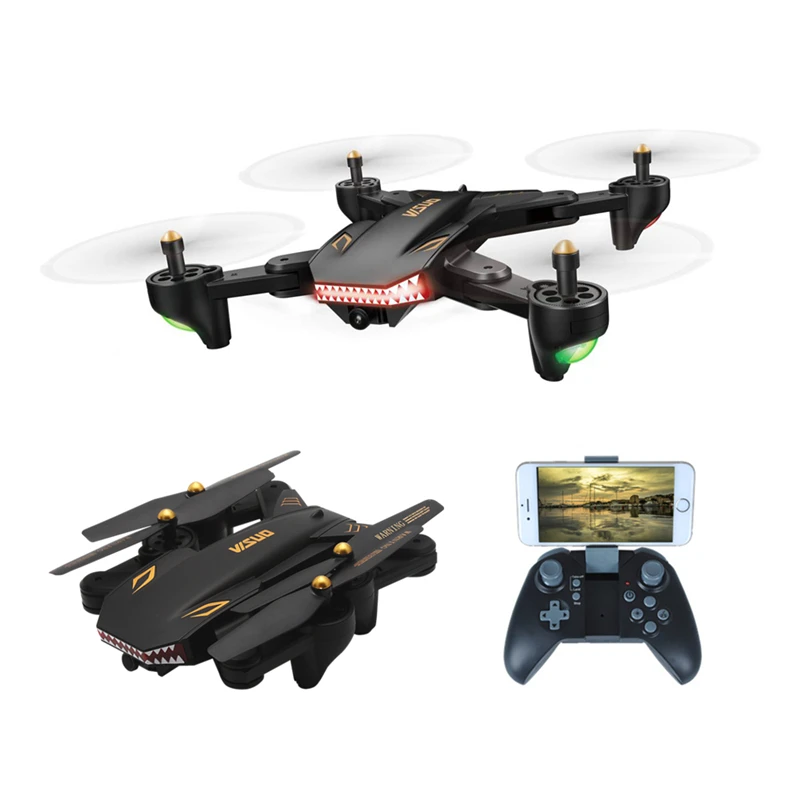 

XS809S FPV RC Quadcopter Fold RC Drone With Wifi Camera RTF Altitude Hold G-Sensor One Key Return RC Helicopter Toys VS XS809HW
