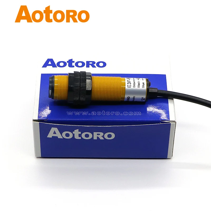 

photoelectric sensor E3F-R2C1 with reflector plastic body photovoltaic cells quality guaranteed