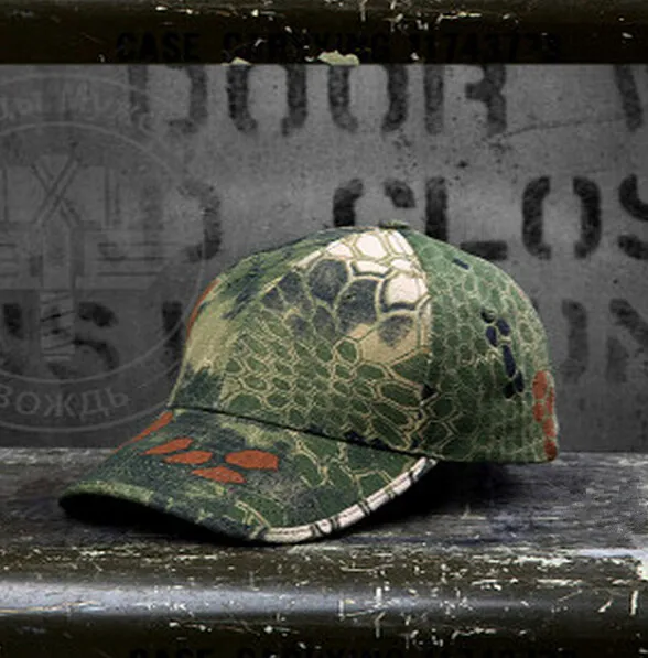 Армейская камуфляжная кепка в военном стиле для мужчин, Мультикам, солдатам, Боевая тренировочная тактическая шапка, плоская уличная страйкбольная, Пейнтбольная, Охотничья Шапка - Цвет: Woodland camouflage