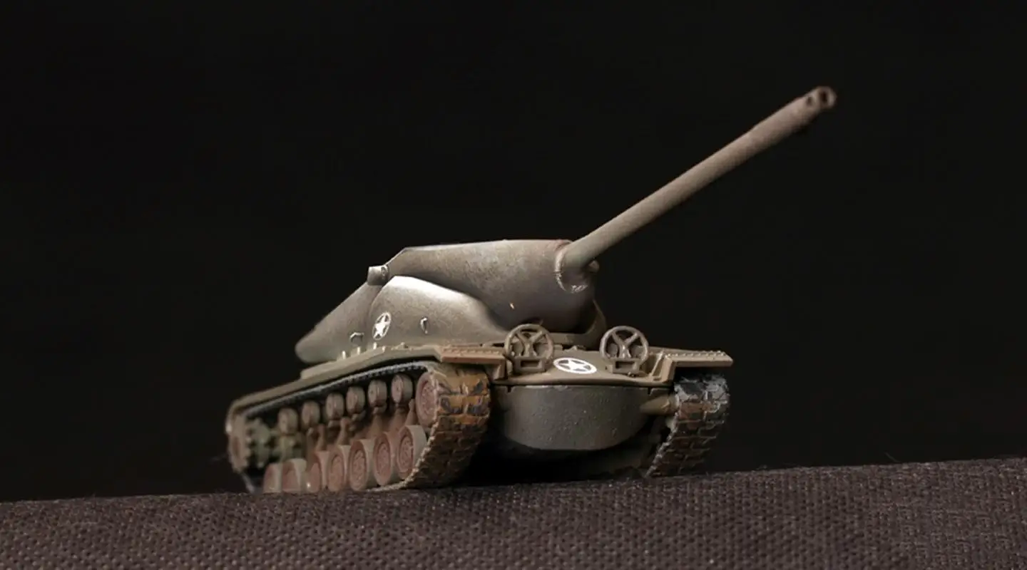 США T57 экспериментальный world of tanks Ограниченная серия модель 1: 72 литой железный