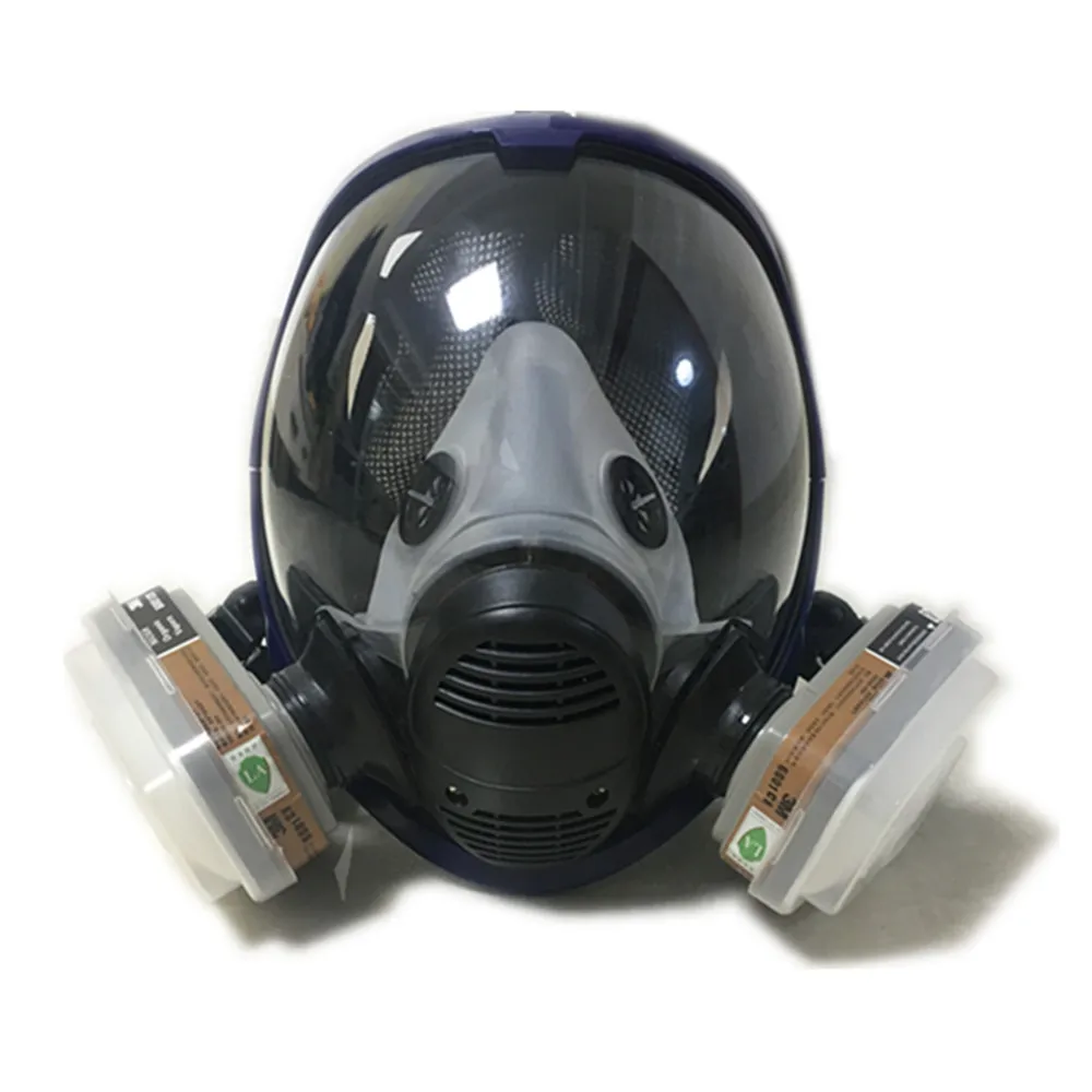 2 in 1 Function 6800 Full Face Respirator Silicone Full Face Gas Mask Facepiece Spraying PaintingBCB99985CC174FDFD1A8C0D7F2AB1D5D