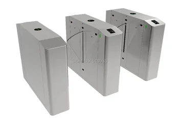

DB248-ZD Stainless Steel Automatic Flap Barrier with Double Mechanism Infrared Anti-clipping function for Access Control System