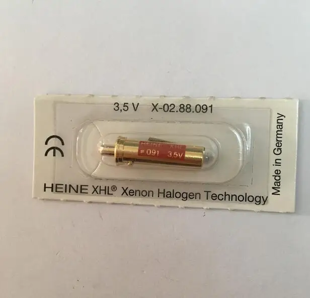 

X-02.88.091 HEINE 091,ORIGINAL HEINE 3.5V Halogen lamp for a Focalux Indirect Ophthalmoscope HBHE291X