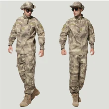 Военная форма Камуфляж BDU боевая игра Airsoft армейская форма костюм пальто+ брюки костюм Wargame