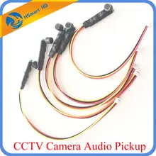 5PCS Special 3 PIN MIC Audio Pick Up High Sensitive Mini CCTV Audio Microphone Mic For MTV FPV Security CCTV Camera DVR System