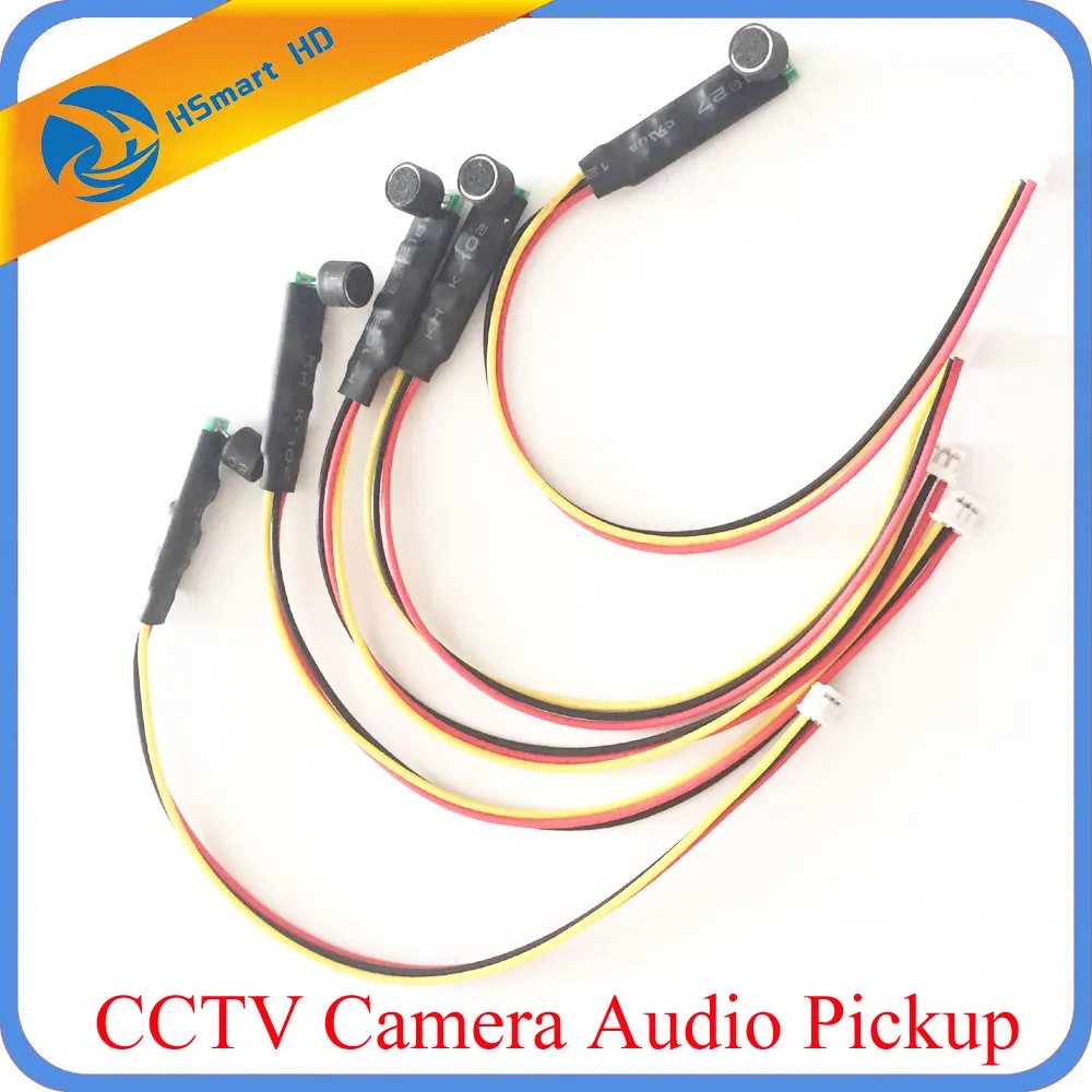  CCTV MIC Microfono Audio Pick Up di Alta Sensitive Mini CCTV Audio Microfono Mic Per MTV FPV CCTV d