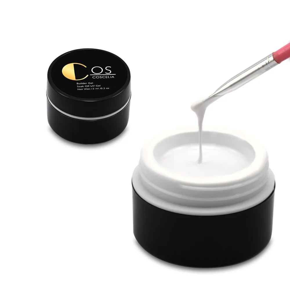 3Pcs/set Color Paint UV Gel Nail Polish Nail Art Design Gel UV LED Soak Off Varnish Nail Elastic Lacquer Extension Building Gels