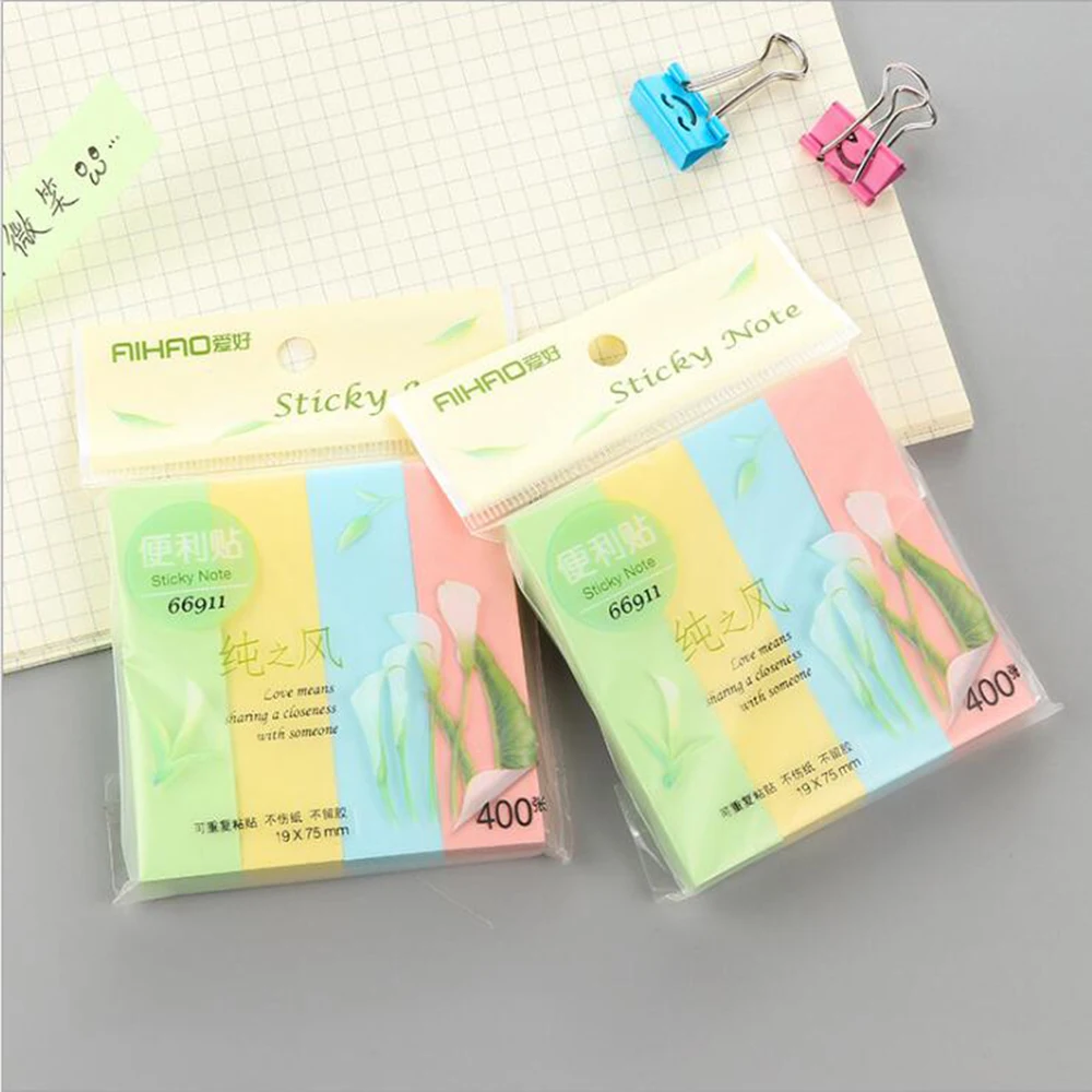 clear note pads